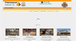 Desktop Screenshot of friendship-industries.com